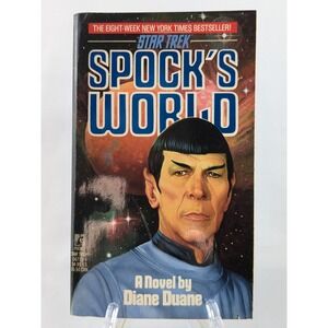 Star Trek Vulcan Book Series Spock Pocket Books Paperback 1988